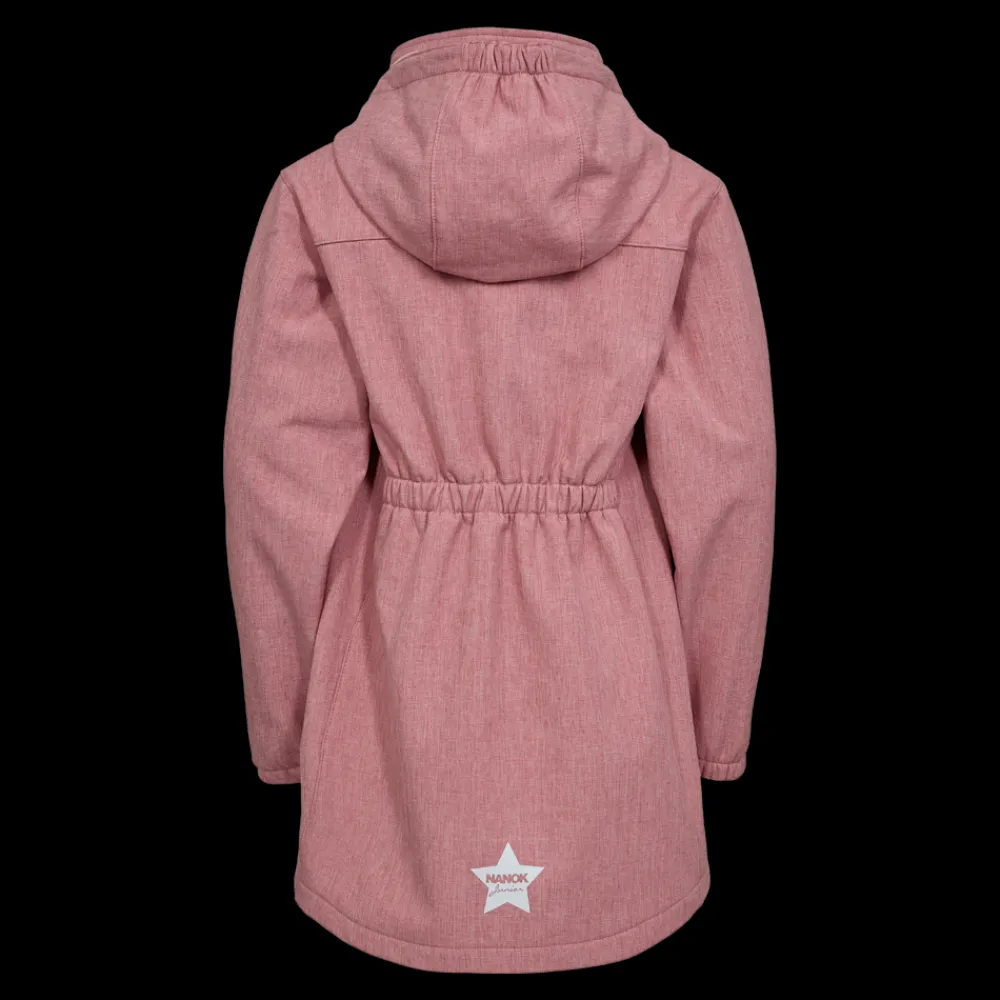 Sale Nanok Ganika 25, Jr - Pige Softshell Jakke Rød