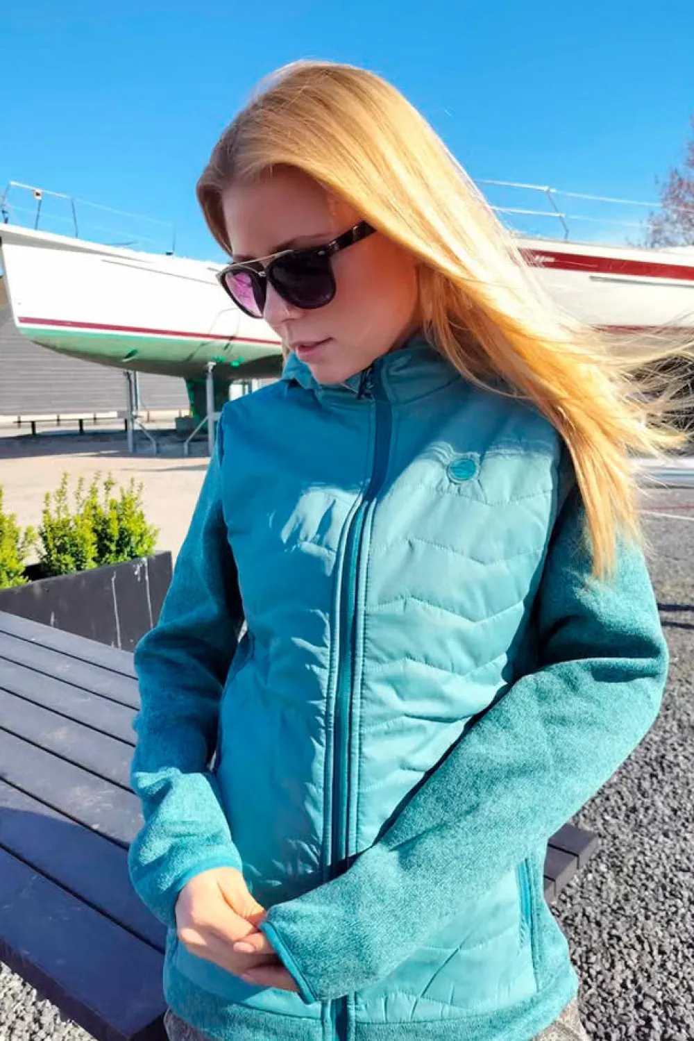 Hot Nanok Gertrud 25, W - Dame Fritidsjakke Grøn