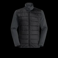 Clearance Jack Wolfskin Glaabach 3in1 Jacket - Herre Vinterjakke Sort