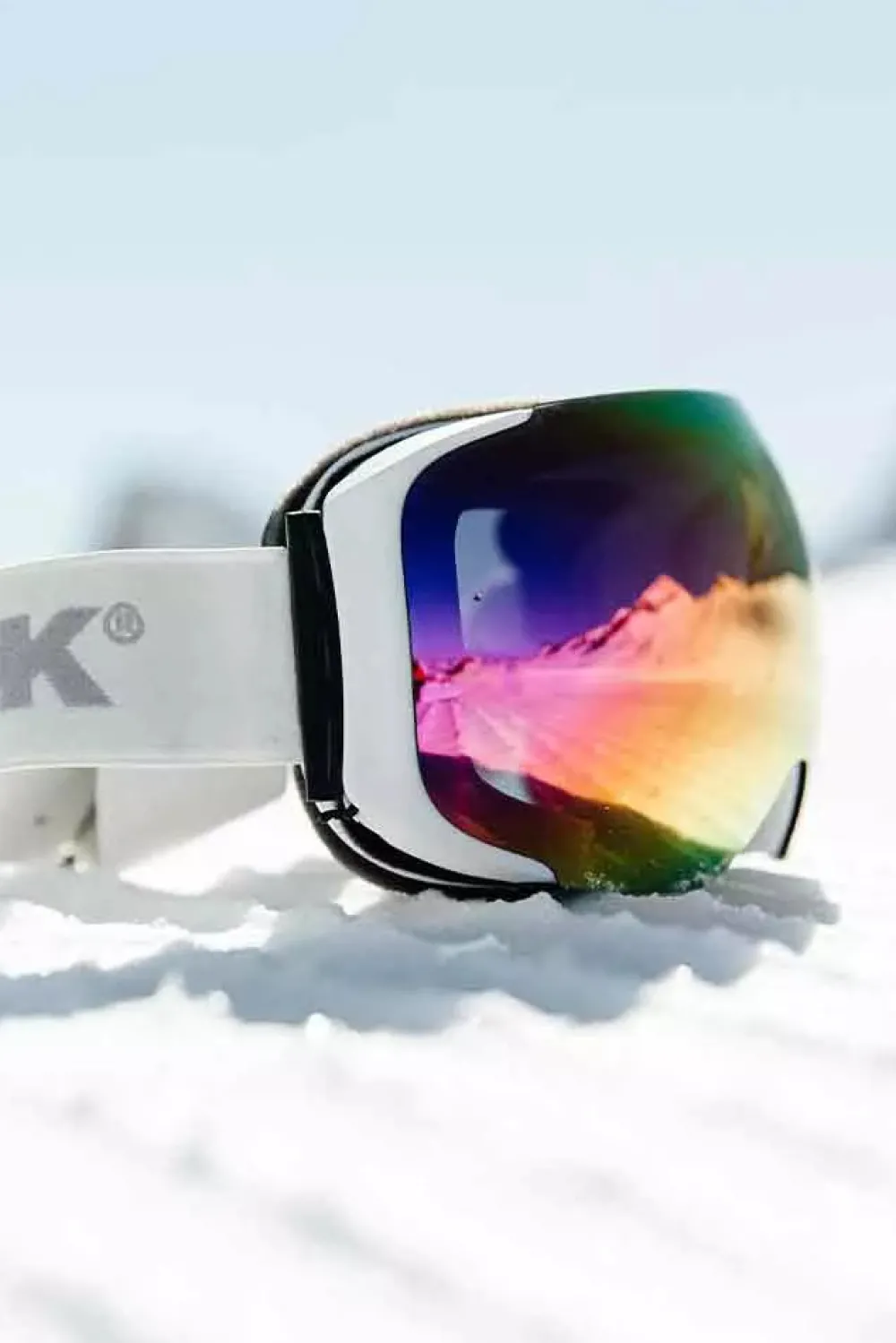 Fashion Nanok Goggle Magnet, Sr. - Voksen Skibriller Hvid
