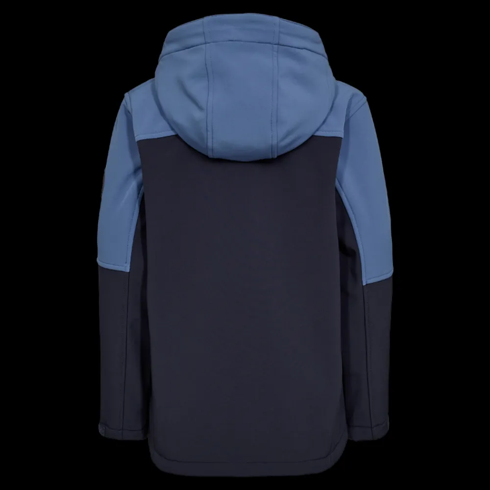 Clearance Nanok Guy 25, Jr - Børne Softshell Jakke Blå