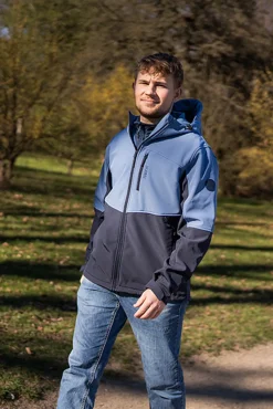 Discount Nanok Guy 25, Sr - Herre Softshell Jakke Blå