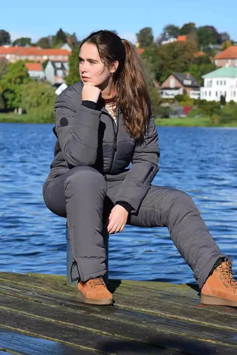 Online Nanok Hanja 21, W. - Dame Flyverdragt Grå