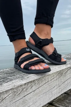 Sale Nanok Hannah, W. - Dame Sandaler Sort