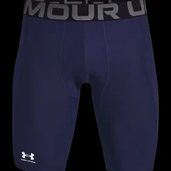 Outlet Under Armour HeatGear Armour Long Shorts - Herre Sportsundertøj Blå