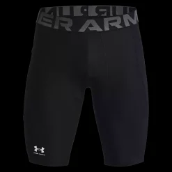 Online Under Armour HeatGear Armour Long Shorts - Herre Sportsundertøj Sort