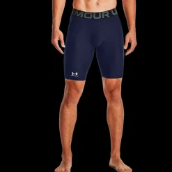 Outlet Under Armour HeatGear Armour Long Shorts - Herre Sportsundertøj Blå