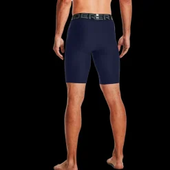 Outlet Under Armour HeatGear Armour Long Shorts - Herre Sportsundertøj Blå