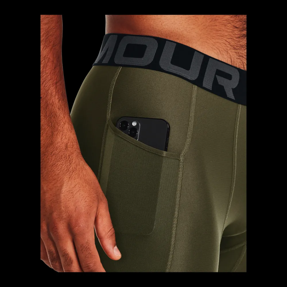 New Under Armour Heatgear Armour Shorts - Herre Kompressions Shorts Army
