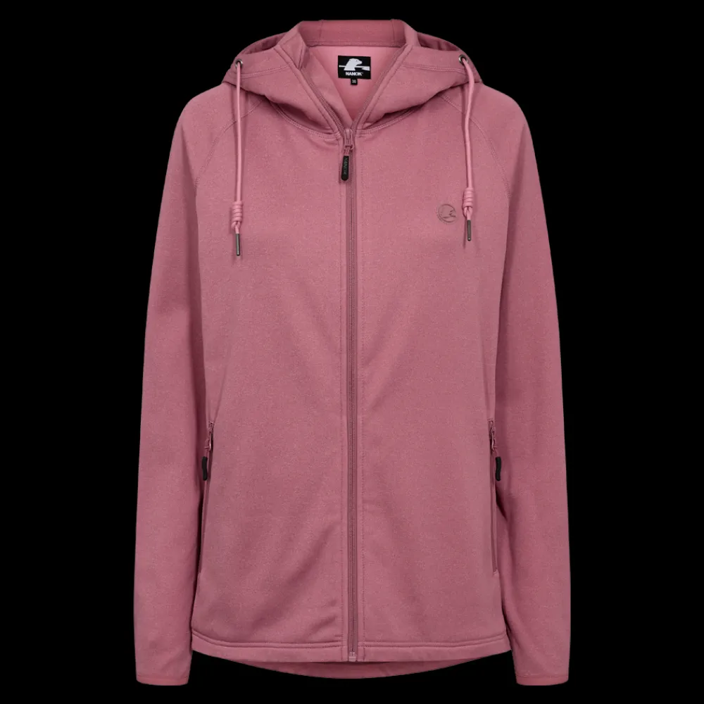Best Nanok Henny 25, W - Dame Fleecetrøje Pink