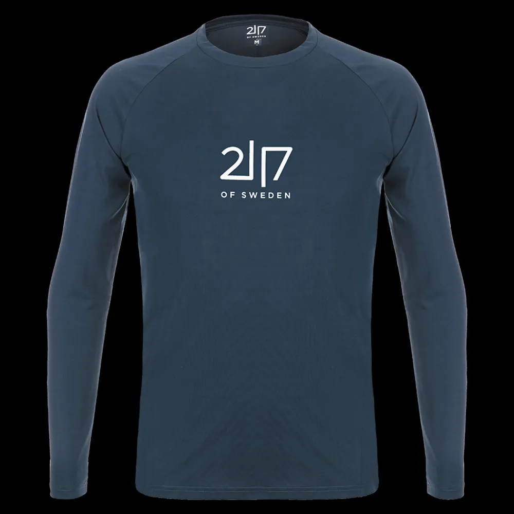 New 2117 of Sweden Huli Long Sleeve Tee - Herre T-shirt Blå