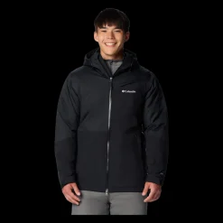 Discount Columbia Iceberg Point II Jacket - Herre Ski- og Vinterjakke Sort