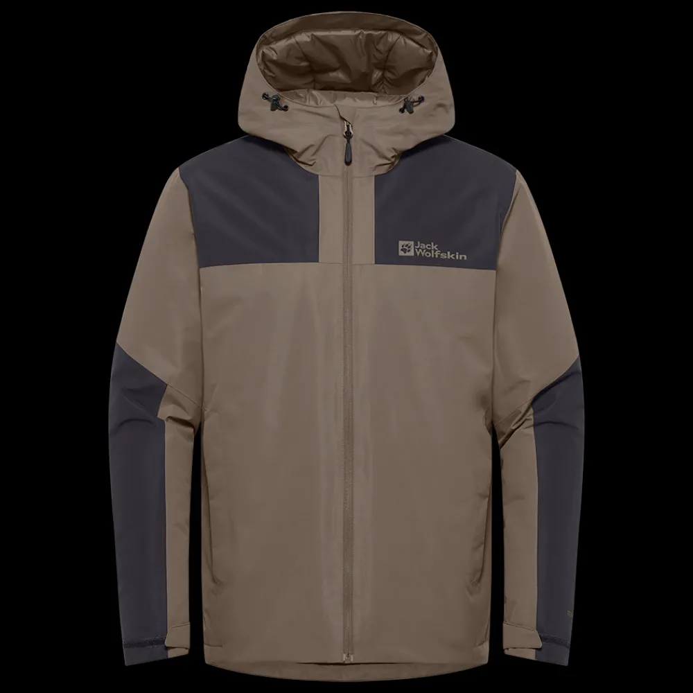 Sale Jack Wolfskin Jasper Ins Jacket - Herre Vinterjakke Brun