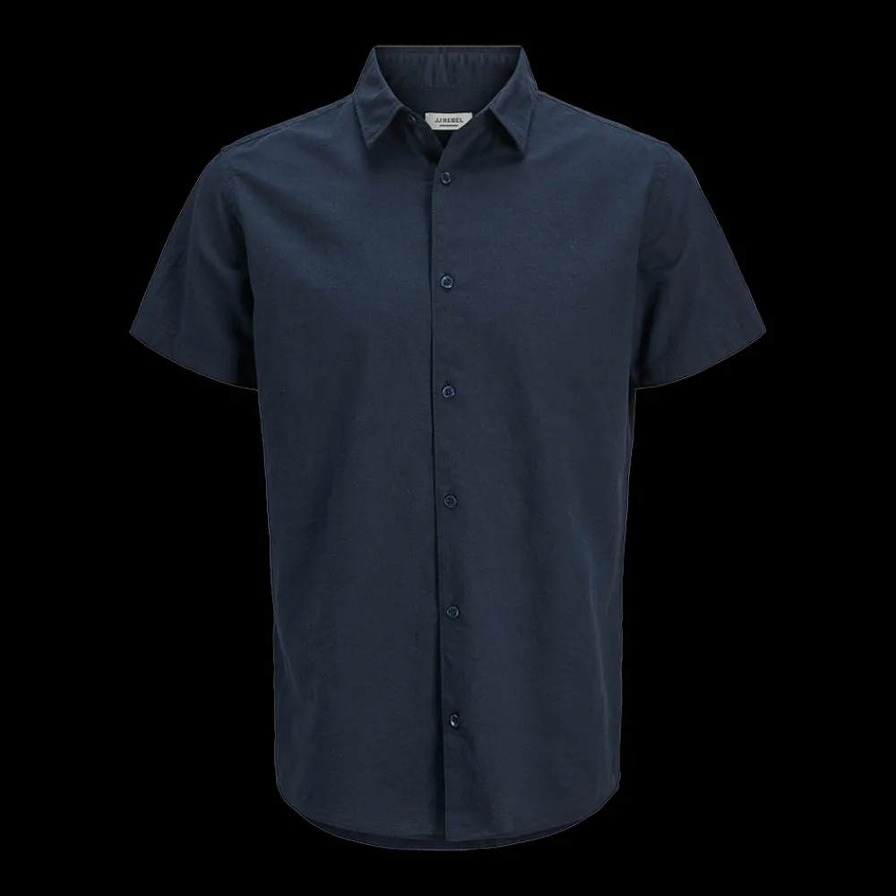 Hot JJ REBEL Moss Sunny Shirt - Herre Skjorte Blå