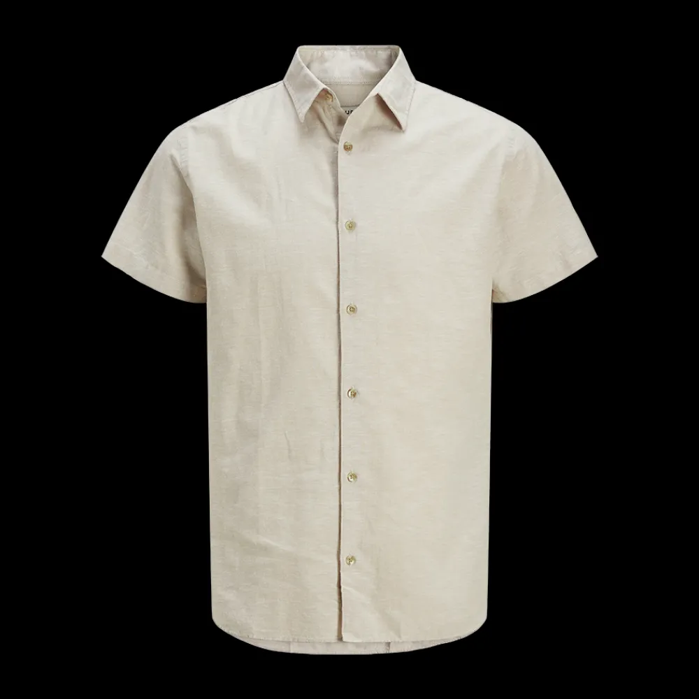 Hot JJ REBEL Moss Sunny Shirt - Herre Skjorte Sand