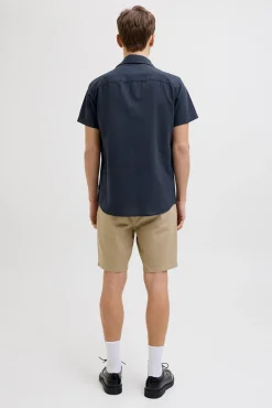 Hot JJ REBEL Moss Sunny Shirt - Herre Skjorte Blå