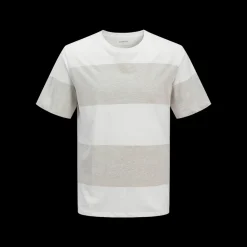 Best JJ REBEL Strike Tee SS Crew Neck - Herre T-shirt Sand