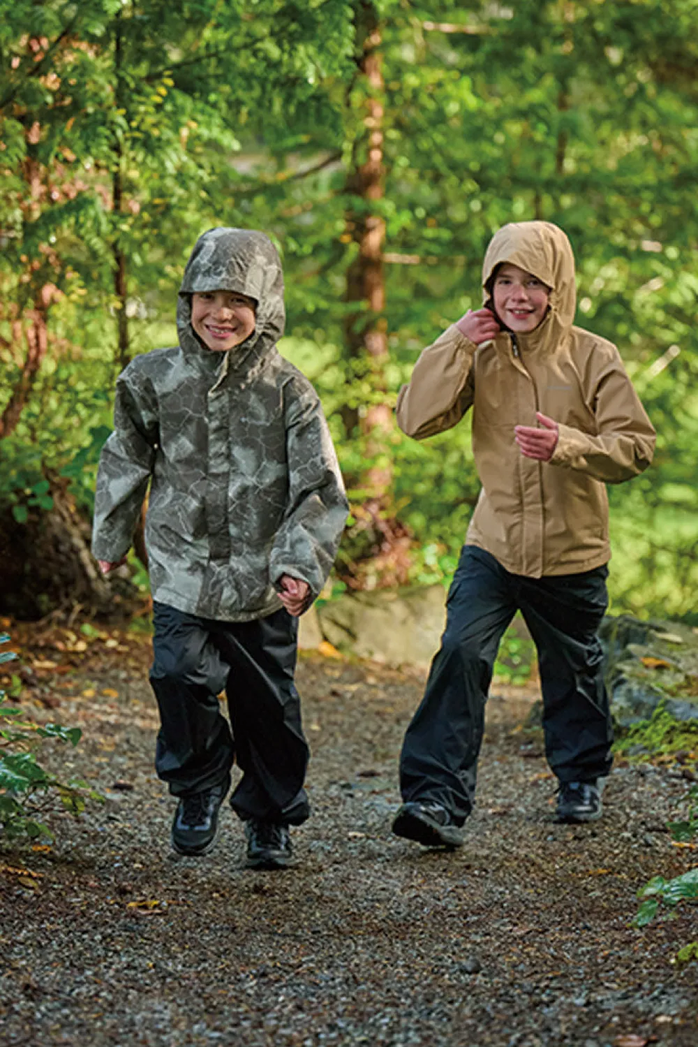 Online Columbia Jr Adventure Rain Pant - Børne Regnbukser Sort
