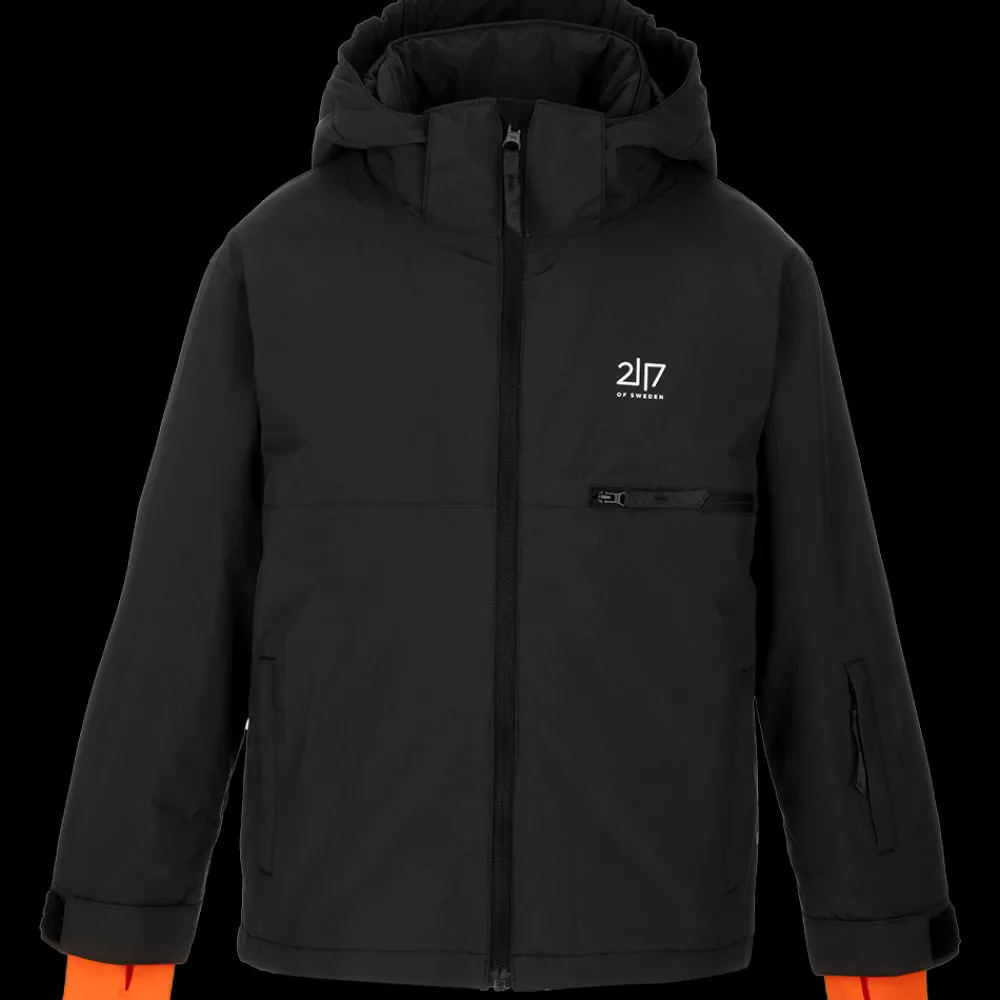 Best 2117 of Sweden Jr Anjan Padded Ski Jacket - Børne Ski- og Vinterjakke Sort