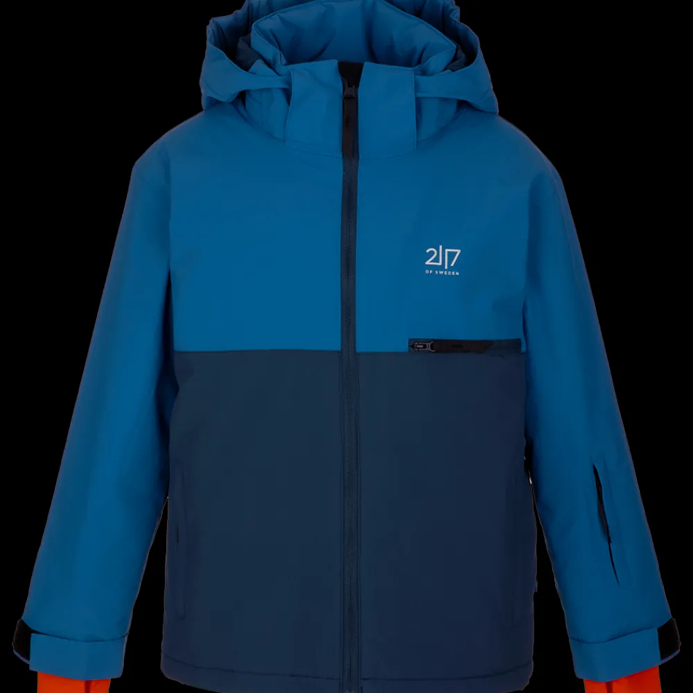 Fashion 2117 of Sweden Jr Anjan Padded Ski Jacket - Børne Ski- og Vinterjakke Blå