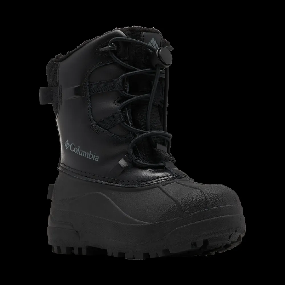 Hot Columbia Jr Bugaboo Boot - Børne Vinterstøvler Sort