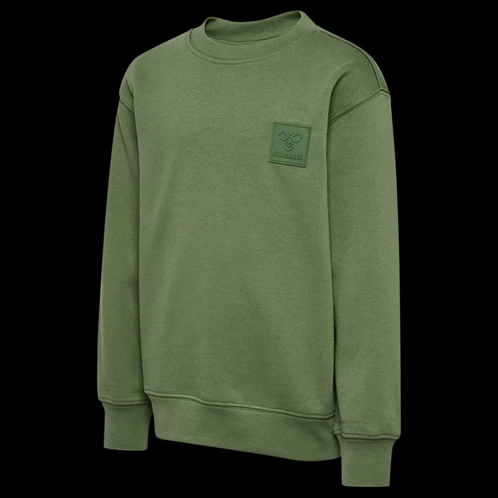 Online Hummel Jr Clean Crew Sweat - Børne Sweatshirt Grøn