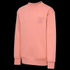 Sale Hummel Jr Clean Crew Sweat - Børne Sweatshirt Lyserød