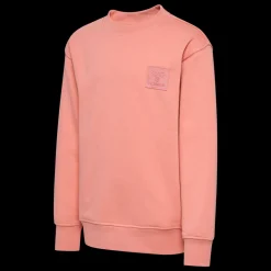 Sale Hummel Jr Clean Crew Sweat - Børne Sweatshirt Lyserød