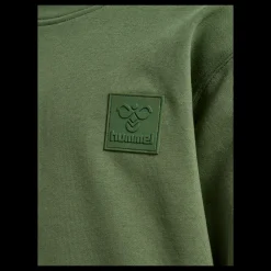 Online Hummel Jr Clean Crew Sweat - Børne Sweatshirt Grøn