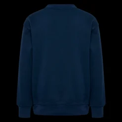 Online Hummel Jr Clean Crew Sweat - Børne Sweatshirt Blå