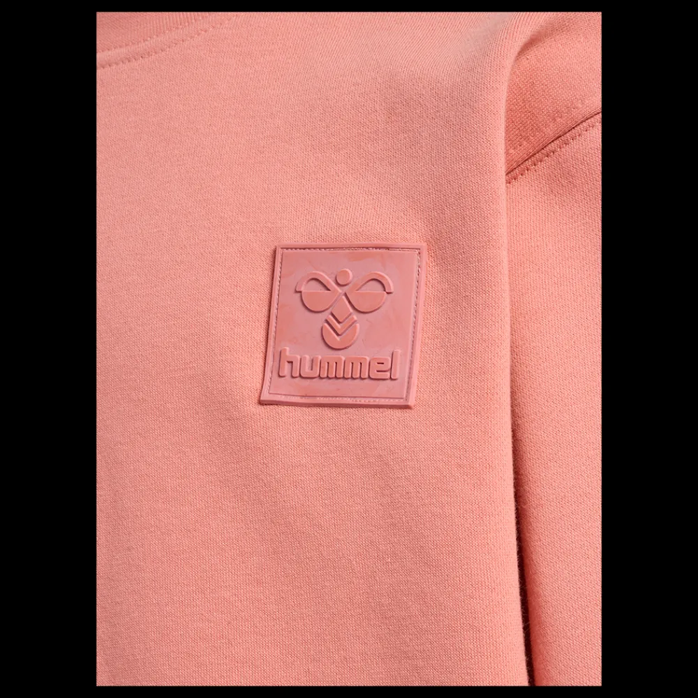 Sale Hummel Jr Clean Crew Sweat - Børne Sweatshirt Lyserød