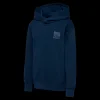 Best Hummel Jr Clean Hoodie - Børne Sweatshirt Blå