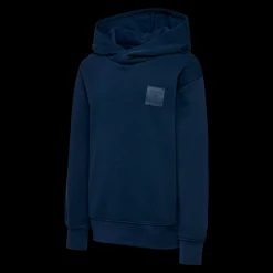 Best Hummel Jr Clean Hoodie - Børne Sweatshirt Blå