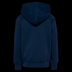 Best Hummel Jr Clean Hoodie - Børne Sweatshirt Blå