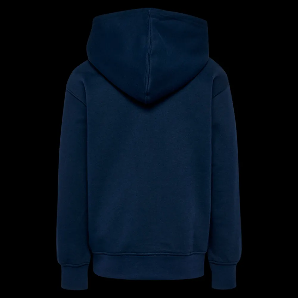 Best Hummel Jr Clean Hoodie - Børne Sweatshirt Blå
