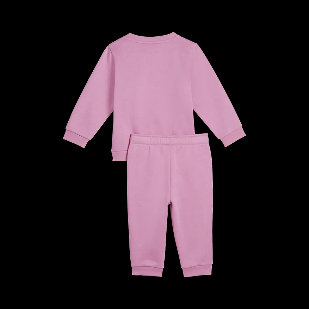 New Puma Jr Crew Jogger - Børne Joggingsæt Pink