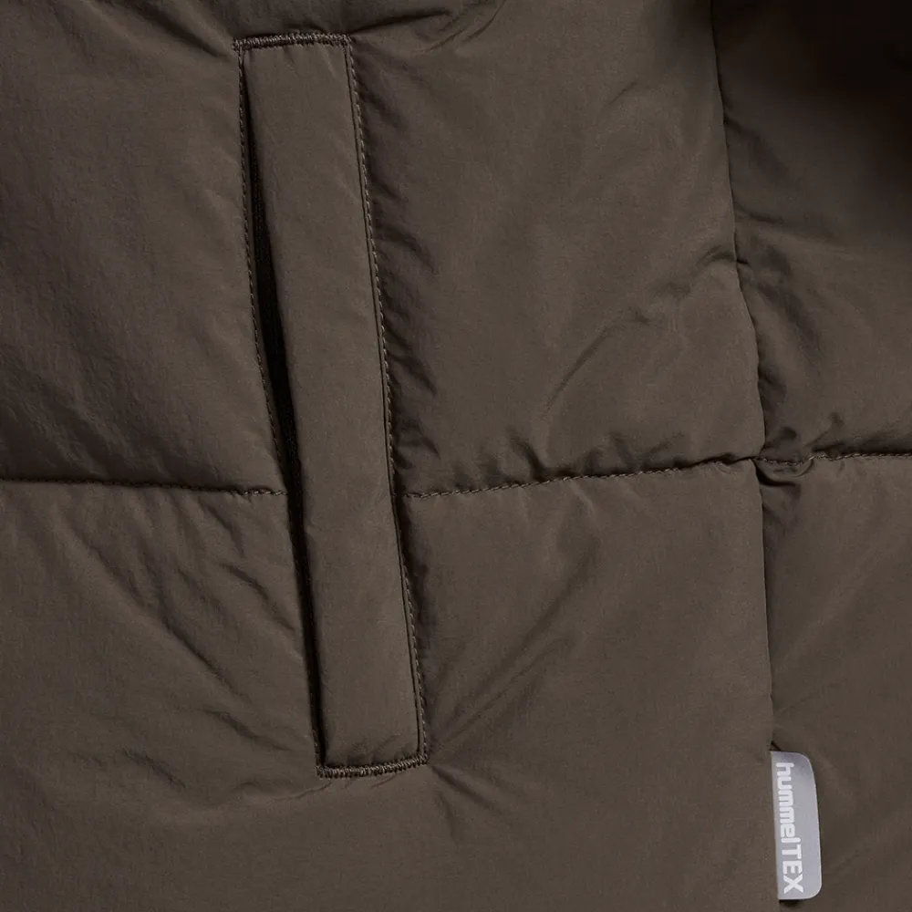 Clearance Hummel Jr Crisp Tex Jacket - Børne Vinterjakke Grøn