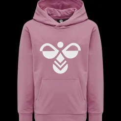 Best Hummel Jr Cuatro Hood - Børne Sweatshirt Pink