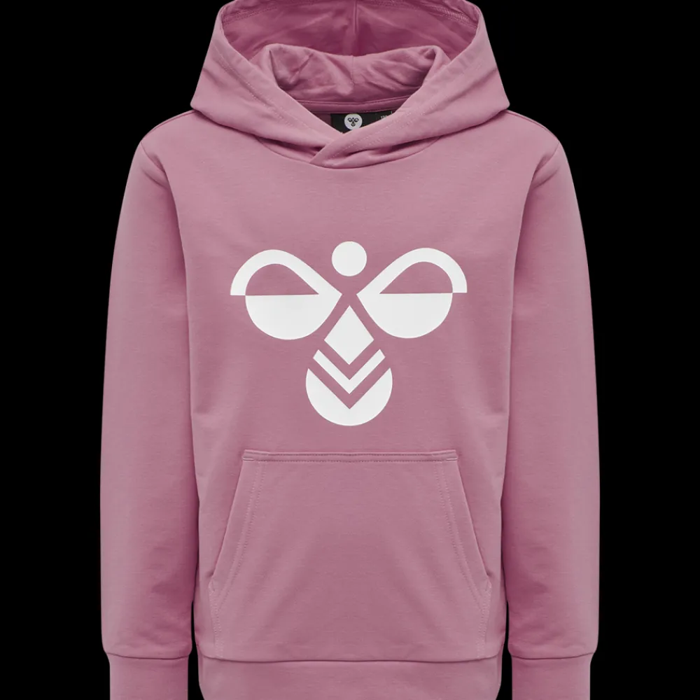 Best Hummel Jr Cuatro Hood - Børne Sweatshirt Pink