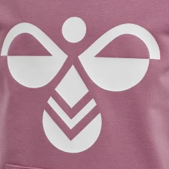 Best Hummel Jr Cuatro Hood - Børne Sweatshirt Pink