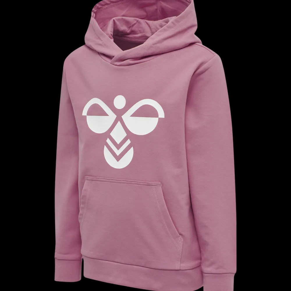 Best Hummel Jr Cuatro Hood - Børne Sweatshirt Pink