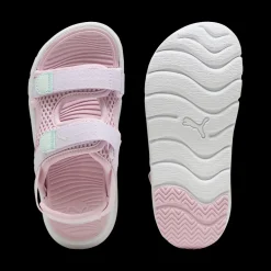 Clearance Puma Jr Evolve Sandal - Børne Sandaler Rød