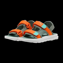 Fashion Puma Jr Evolve Sandal - Børne Sandaler Grå