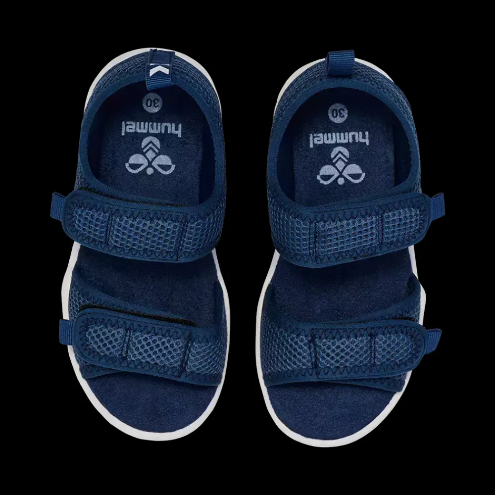 Outlet Hummel Jr Flash Sandal - Børne Sandaler Blå