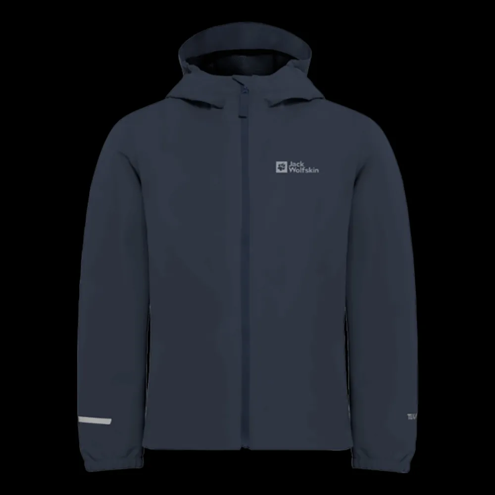 Fashion Jack Wolfskin Jr Flaze Jacket - Børne Funktionsjakke Blå