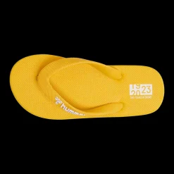 Outlet Hummel Jr Flip Flops - Børne Badesandaler Gul