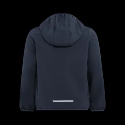 Clearance Jack Wolfskin Jr Fourwinds Jacket - Børne Softshell Jakke Blå