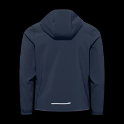 Clearance Jack Wolfskin Jr Fourwinds Jacket - Børne Softshell Jakke Blå
