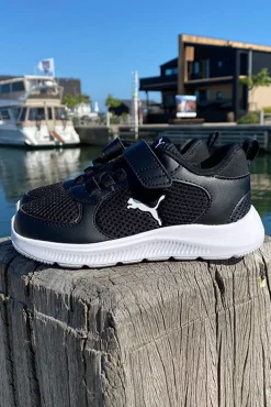 Best Puma Jr Fun Racer - Børne Fritidssko Sort