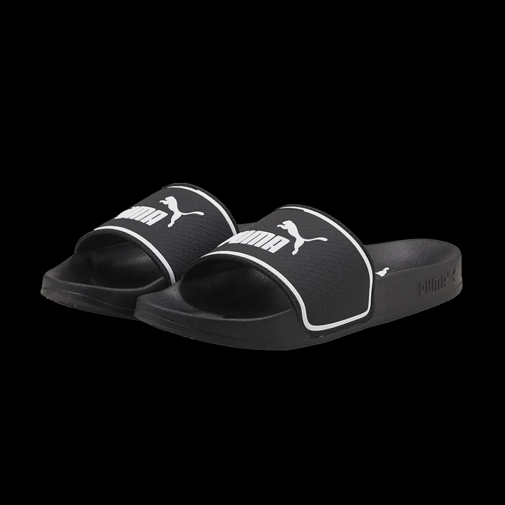 Outlet Puma Jr LeadCat 2.0 Slide - Børne Badesandaler Sort